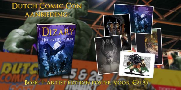 Dutch Comic Con beurs aanbieding korting Dizary Ammar Al-chalabi Patrick Berkhof het levende systeem