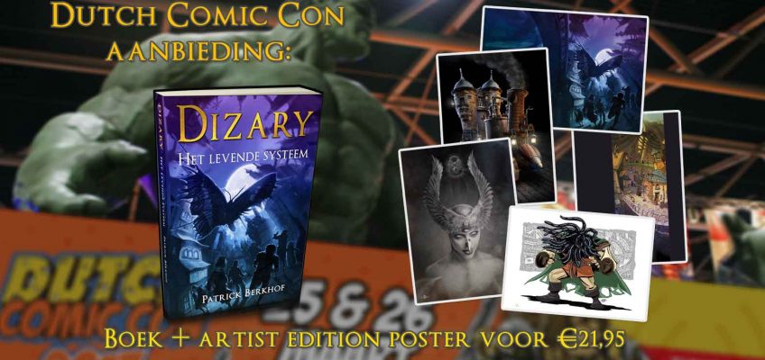 Dutch Comic Con beurs aanbieding korting Dizary Ammar Al-chalabi Patrick Berkhof het levende systeem