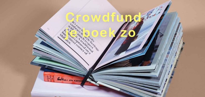 Crowdfund je boek zo