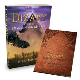 Dizary boek 2, Demonen van Myradé, Patrick Berkhof, gratis schets dossier