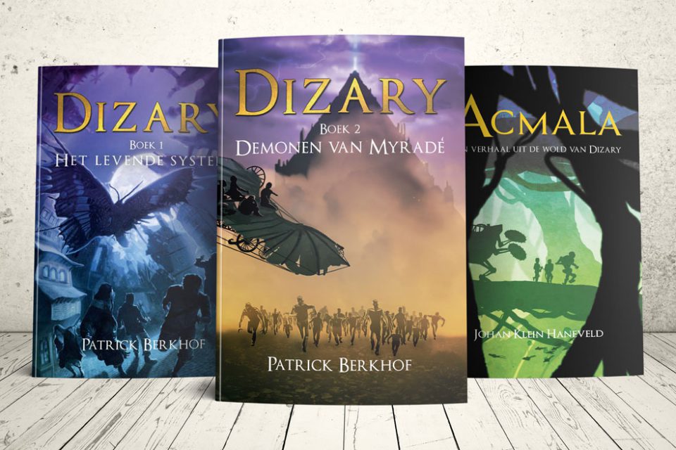 dit zijn de fantastische boeken uit de fantastische wereld van Dizary