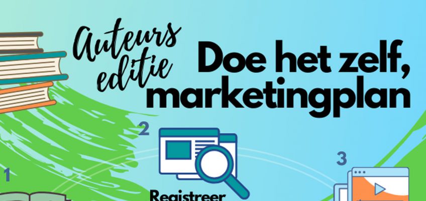 doe het zelf marketingplan, auteurs editie, boekmarketing