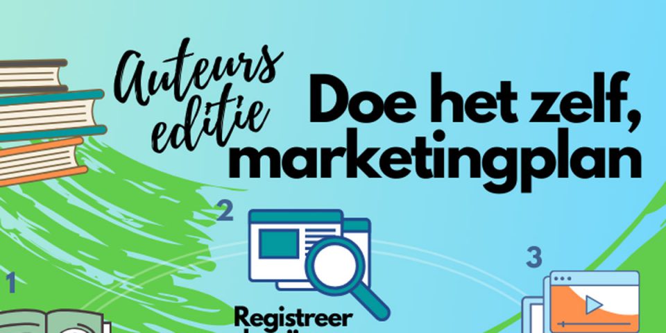 doe het zelf marketingplan, auteurs editie, boekmarketing