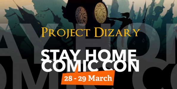 Project Dizary op Stay Home Comic Con