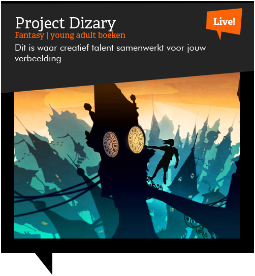 Project Dizary op Stay home comic con, Live met Patrick Berkhof en Jasper Polane