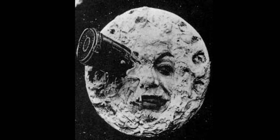 Le voyage dans la lune. Schrijfinspiratie Dizary