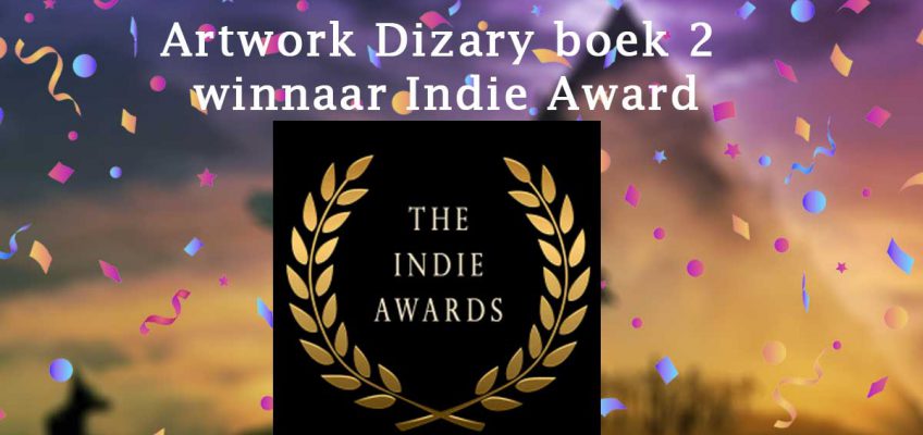 Project Dizary boek 2 Demonen van Myradé winnaar artwork the Indie Awards 2019