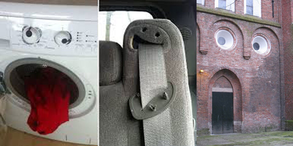 Pareidolia daar wordt je toch helemaal vrolijk van?