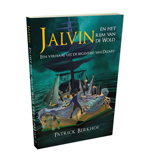 Pre order Jalvin Project Dizary, Jalvin het het rijm van de wold, Patrick Berkhof, Project Dizary