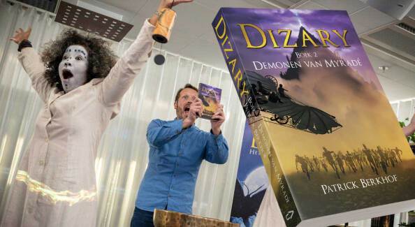 Dizary boek 2, Demonen van Myradé 2 jaar, patrick Berkhof