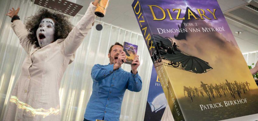 Dizary boek 2, Demonen van Myradé 2 jaar, patrick Berkhof