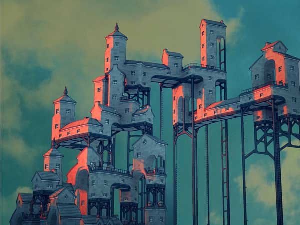 World building with Townscaper, a short tutorial. Dizary. Patrick Berkhof