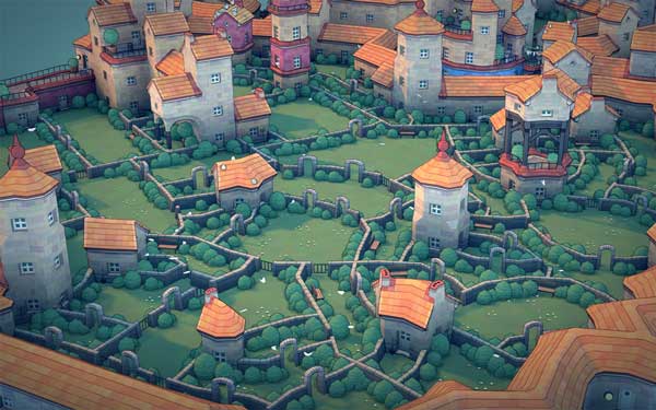 World building with Townscaper, a short tutorial. Dizary. Patrick Berkhof