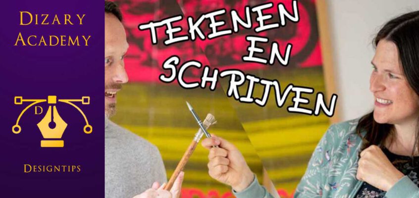 Tekenen en schrijven is een prima combinatie
