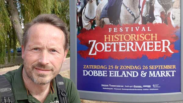 Patrick Berkhof op Historisch Zoetermeer