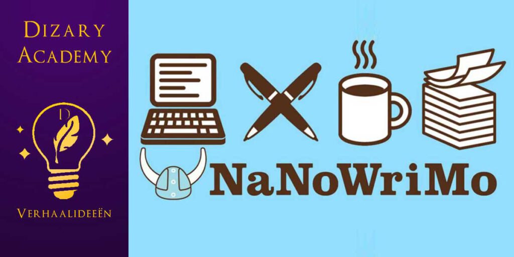 NaNoWriMo. Verhaalideeën. verhaal idee. Dizary academy. Patrick Berkhof