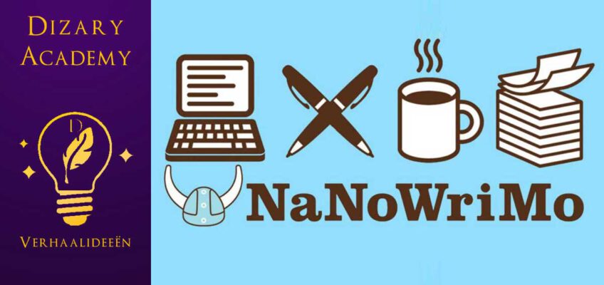NaNoWriMo. Verhaalideeën. verhaal idee. Dizary academy. Patrick Berkhof