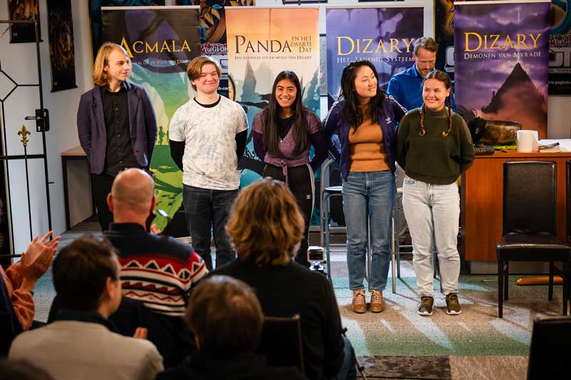 Dizary Boekbeleving, Patrick Berkhof, Marieke Frankema, YslashY, Marijke Verhoef