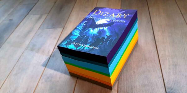 Project Dizary, special edition, sprayed edges, boek, speciale editie