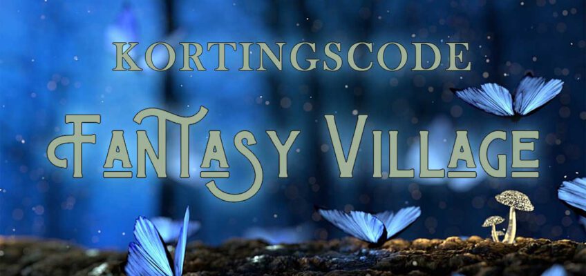 kortingscode fantasy village. Project Dizary. patrick Berkhof