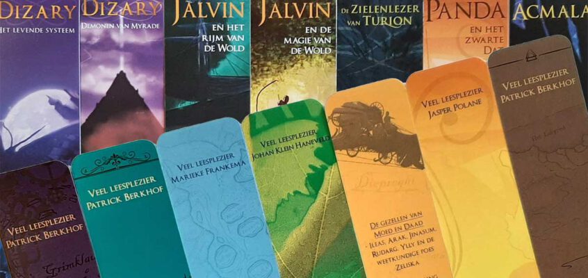 Speciale set boekenleggers