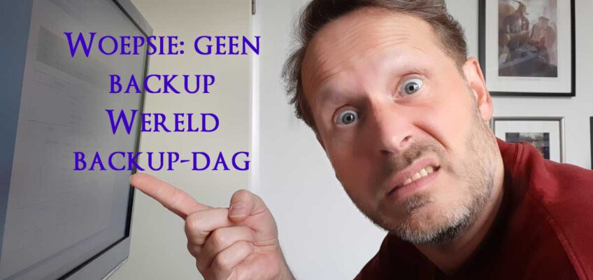 internationale, backup dag. Sla je werk op, schrijver, auteur. Dizary. Patrick Berkhof