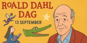 Roald Dahl day dag, 13-09, 13 september. Patrick Berkhof