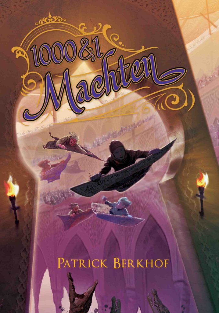 1000 en 1 machten. Patrick Berkhof. Boek. Novelle. Project Dizary. Cover