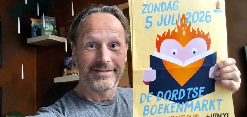 Dordtse Boekenmarkt 2026 – Ontmoet Dizary in de Nieuwstraat