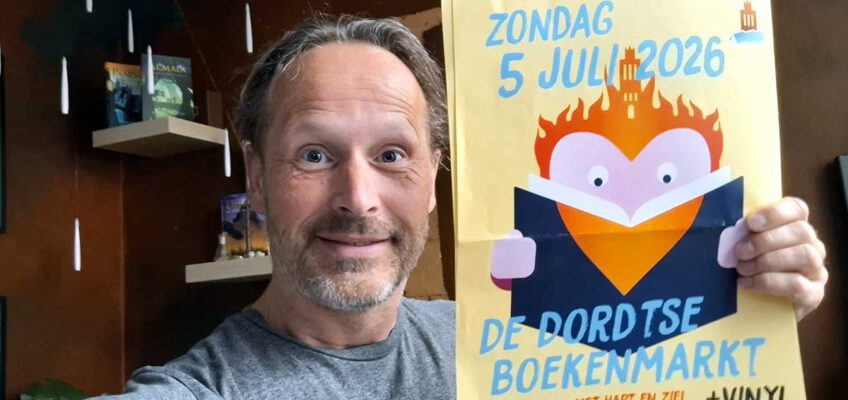 Dordtse boekenmarkt. Patrick Berkhof. Met hart en ziel.